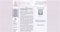 Desktop Screenshot of bitbrain.se
