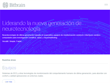 Tablet Screenshot of bitbrain.es